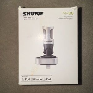 SHURE MV88 Digital Stereo Condenser Microphone